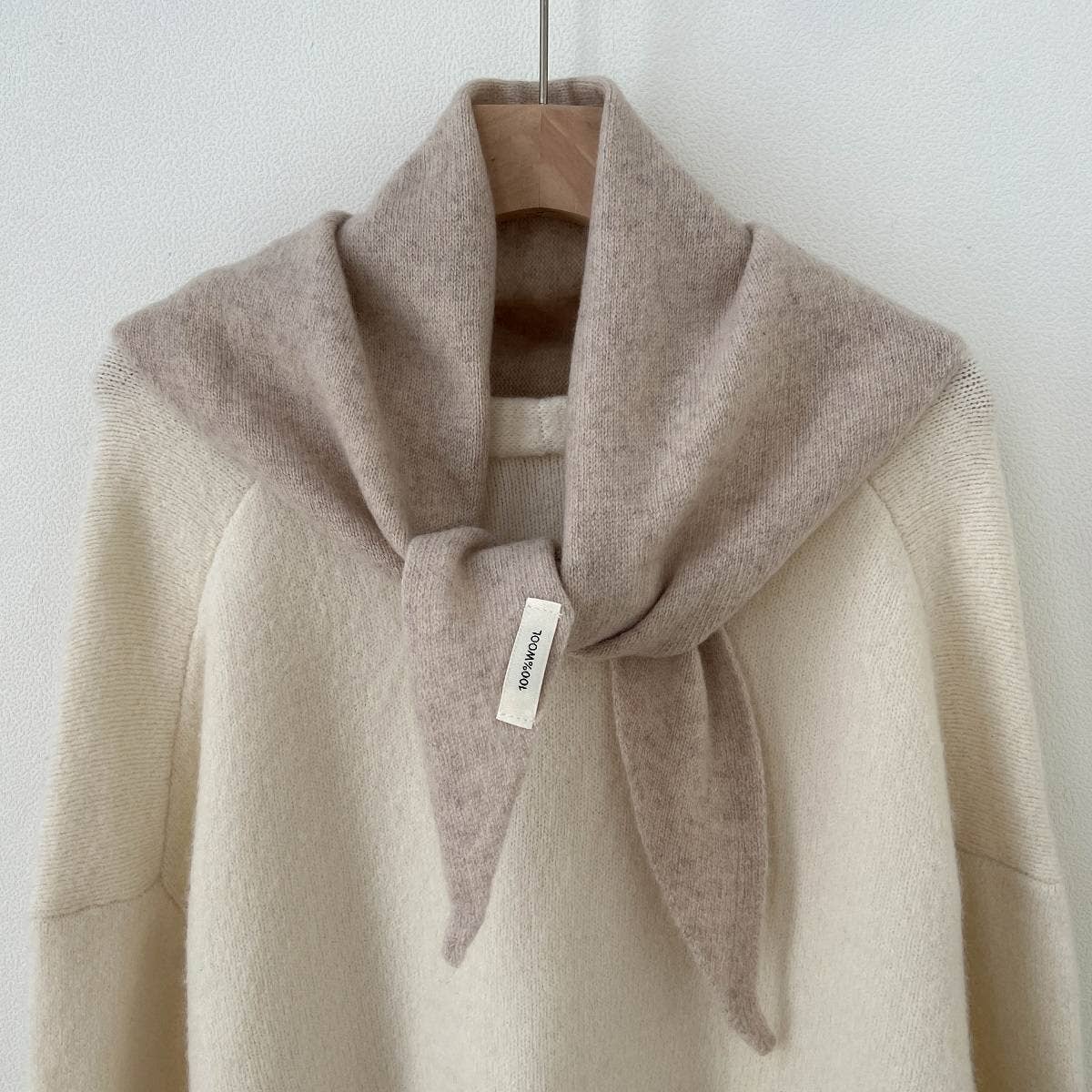 Wool Triangle Scarf