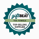 Wild Hare Designs - BB-A-109 White Kitchen Towel "Apparently wine is not..." Wild Hare Designs