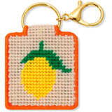 Needlepoint Keychain Kit - Lemon