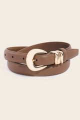 Anarchy Street - Thin Genuine Leather Belt Anarchy Street