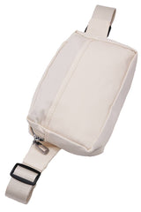 Minimal Matte Pastel Color Belt Bag Fanny Pack Cap Zone