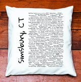 Simsbury Pride Pillow