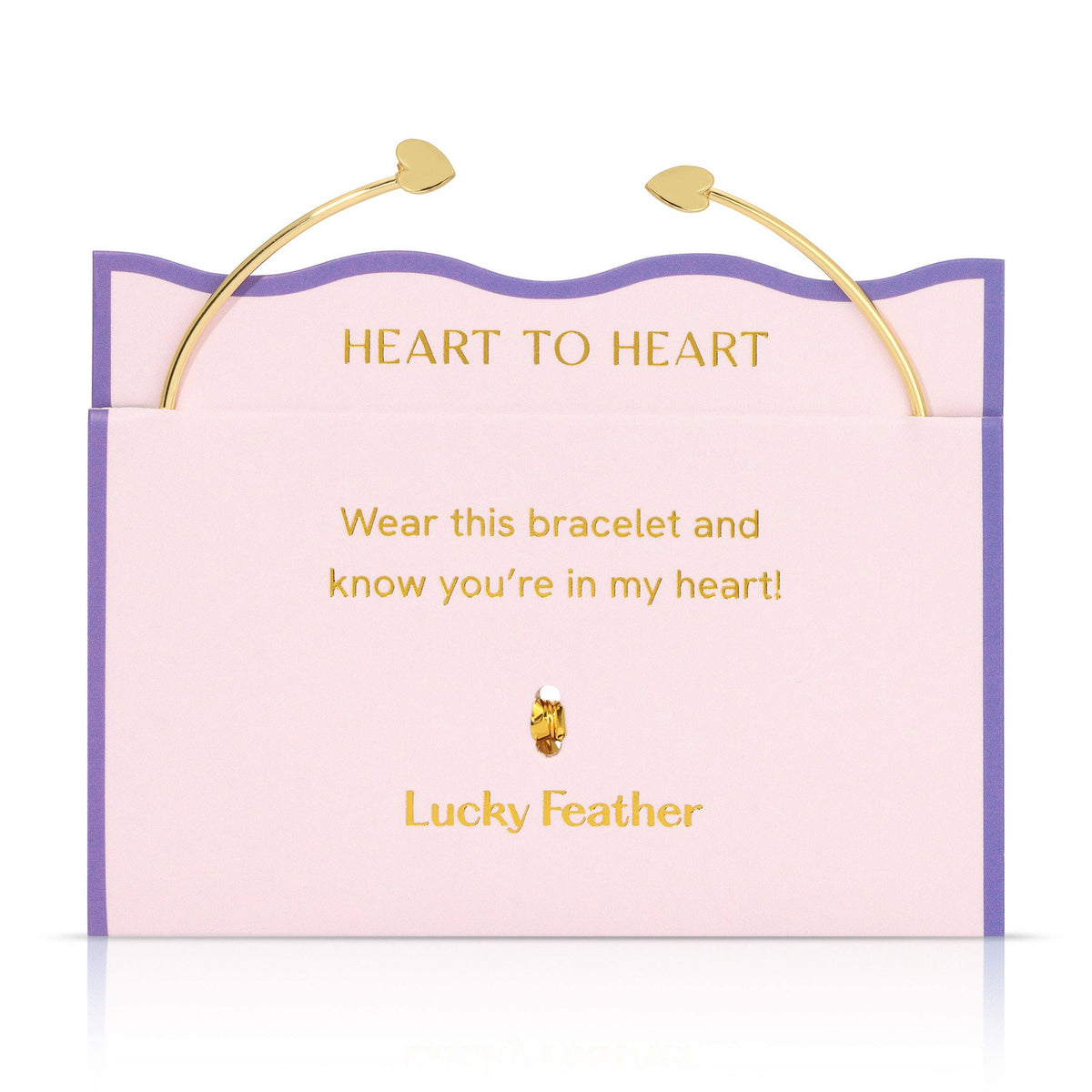 Lucky Feather - New Connection Cuff - Hearts - Heart to Heart