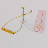 Mama Chain Sliding Bracelet | 18K Gold