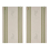 Bunny Hop Cottontail Candy Co Tea Towel Set of 2 16x28