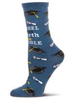 Infinity Classics International Inc. - Women's The Tassel Was Worth The Hassle Greeting Card Socks Infinity Classics International Inc.