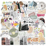 Harper & Barlow - Taylor swift vinyl waterproof stickers pack of 25 Harper & Barlow