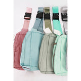 Natural Color Crossbody Belt Bag: MIX COLOR / ONE Love and Repeat