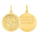 Compass Rose Mini Gold