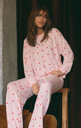 Z Supply Mira Heart Long Sleeve Top