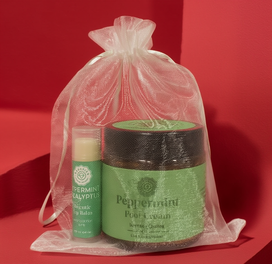 Peppermint Foot & Lip Refresh Gift Duo