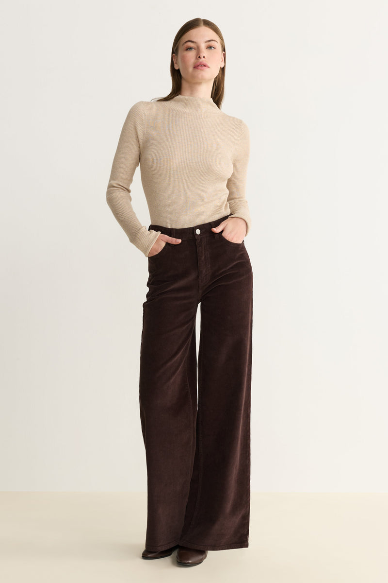 Women’s Nice Cord Wide Leg Jeans Warp & Weft