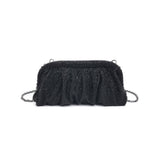 Urban Expressions - Irina Crystal Rhinestone Evening Bag: Black Urban Expressions