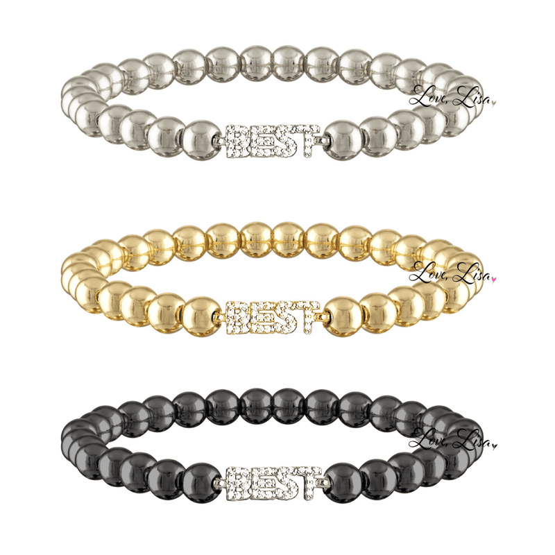 Love, Lisa - Penny Collection of Saying Bracelets Love, Lisa