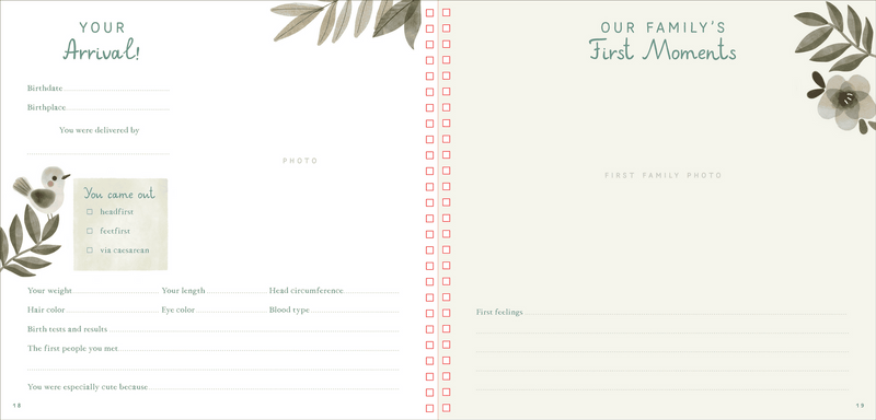 Peter Pauper Press - Baby's First Years: Baby Book and Keepsake Photo Album Peter Pauper Press