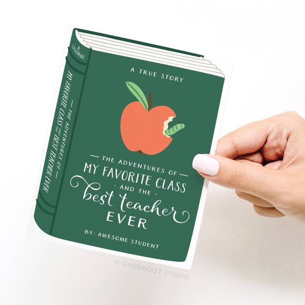 Onderkast Studio - The Adventures of My Favorite Class Greeting Card Onderkast Studio