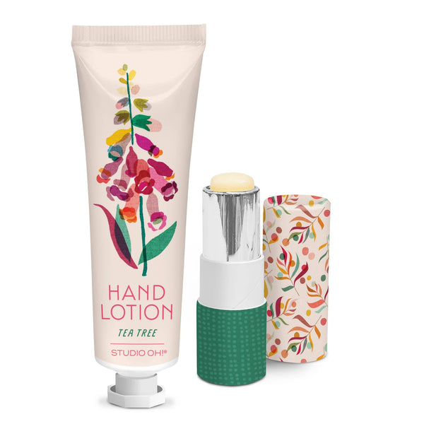 Studio Oh! - Summer Blooms Lip Balm & Hand Lotion Set Studio Oh!
