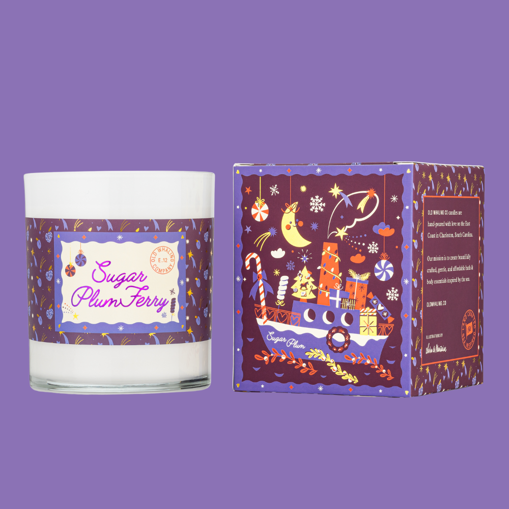 Old Whaling Company - Sugar Plum Ferry™ Candle | Holiday, Christmas Old Whaling Company