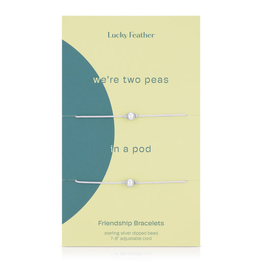 Lucky Feather - Friendship Bracelet - Peas in a Pod