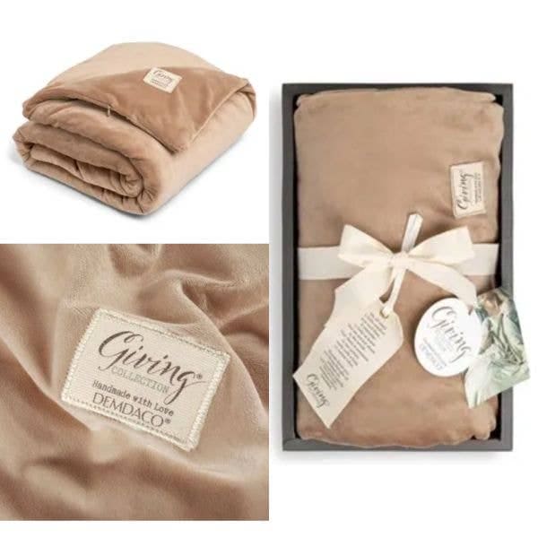 St. Louis Wholesale LLC - Demdaco Weighted Blankets - TAN - Premium Quality Collection St. Louis Wholesale LLC