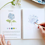 emily lex studio - Flowers watercolor workbook emily lex studio