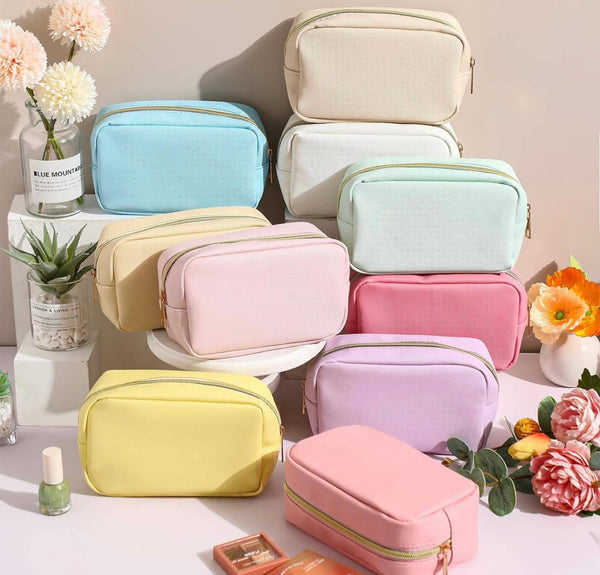 Pastel preppy cosmetic bags Harper & Barlow