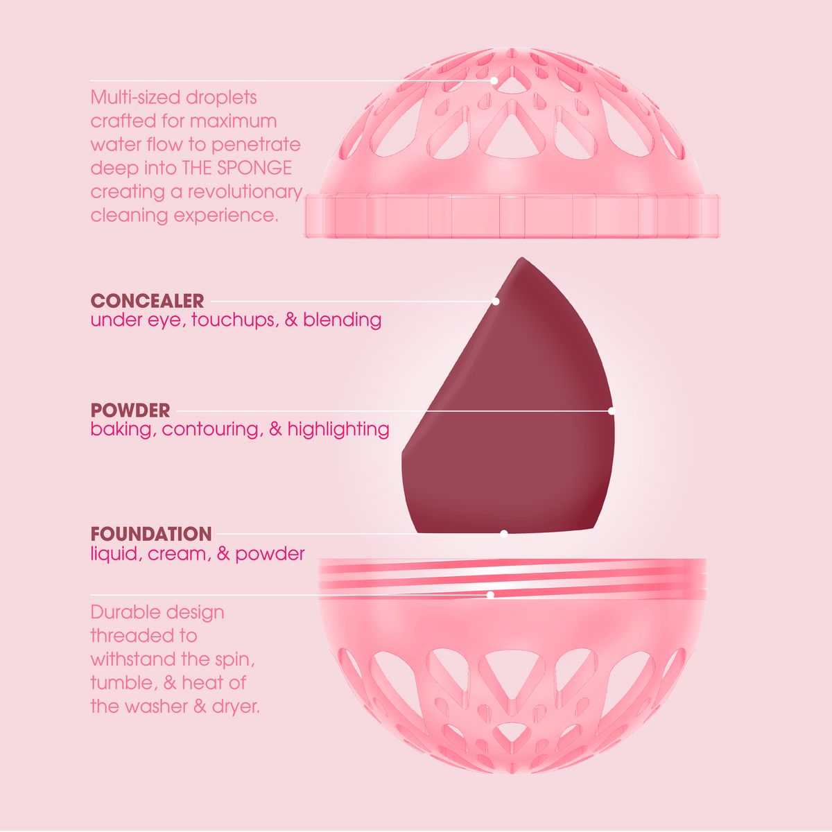 MakeUp Eraser - The Sponge | Machine Washable MakeUp Blender | SALE MakeUp Eraser