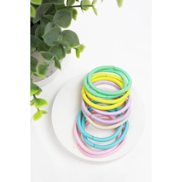 Assorted Color Elastic Hair Tie Set Love and Repeat