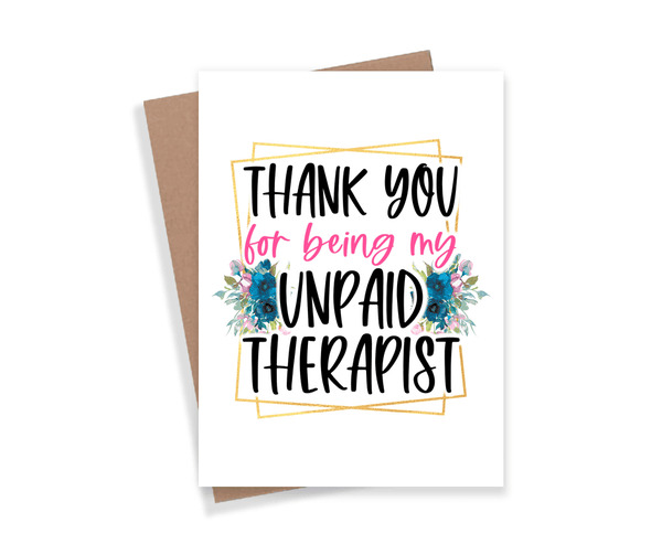 Expression Design Co - Unpaid Therapist Card Expression Design Co