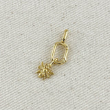 GoldFi - 18k Gold Filled Queen Bee Charm GoldFi