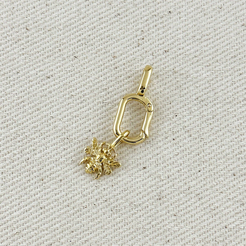 GoldFi - 18k Gold Filled Queen Bee Charm GoldFi