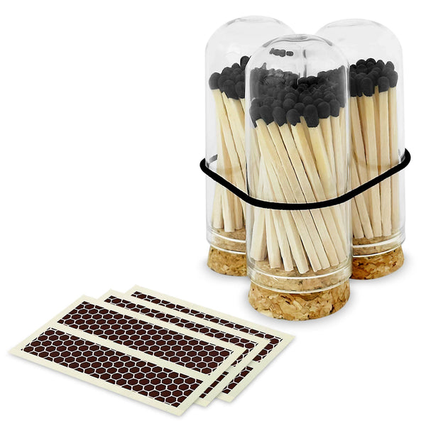 Thankful Greetings - 2" Matches + Mini Cloche - Colors of Your Choice + Strikers Thankful Greetings