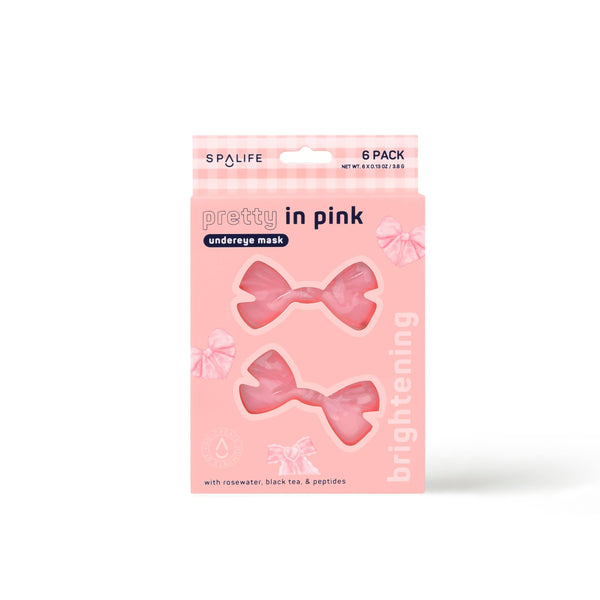 My Spa Life - Pretty in Pink Brightening Undereye Masks – 6 Pairs My Spa Life