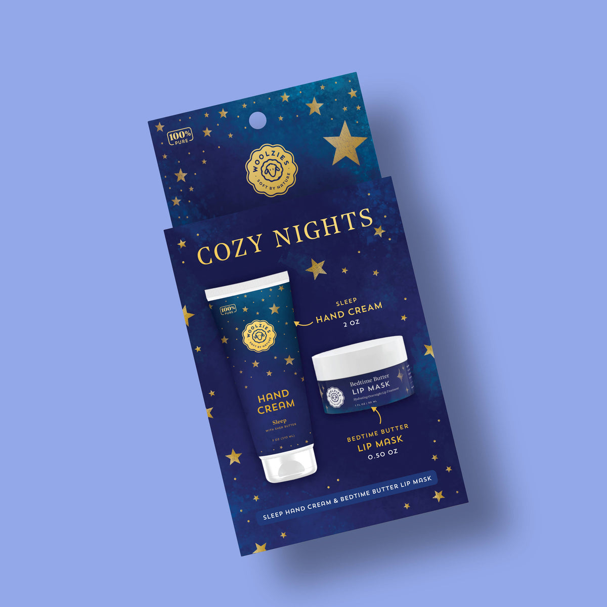 Cozy Nights Duo – Sleep Hand Cream & Bedtime Lip Mask
