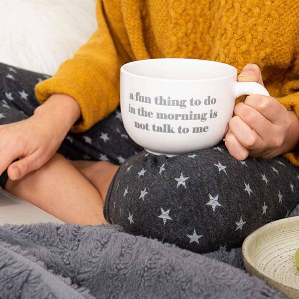 Tate + Zoey - A Fun Thing To Do Cappuccino Mug Dolomite 24 oz Tate + Zoey