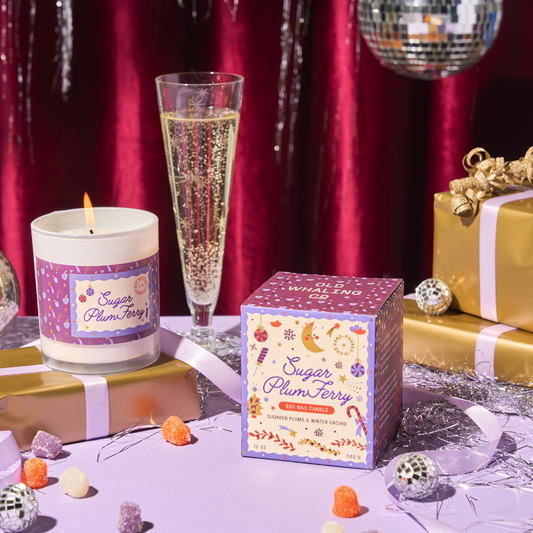 Old Whaling Company - Sugar Plum Ferry™ Candle | Holiday, Christmas Old Whaling Company