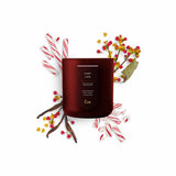 Candy Cane Candle: Red 14oz