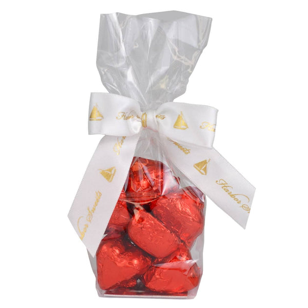 Harbor Sweets Chocolates - Solid Dark Chocolate Hearts - 12 pc.