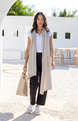zestt organics - Dreamsoft Organic Cotton Travel Scarf - Birch zestt organics