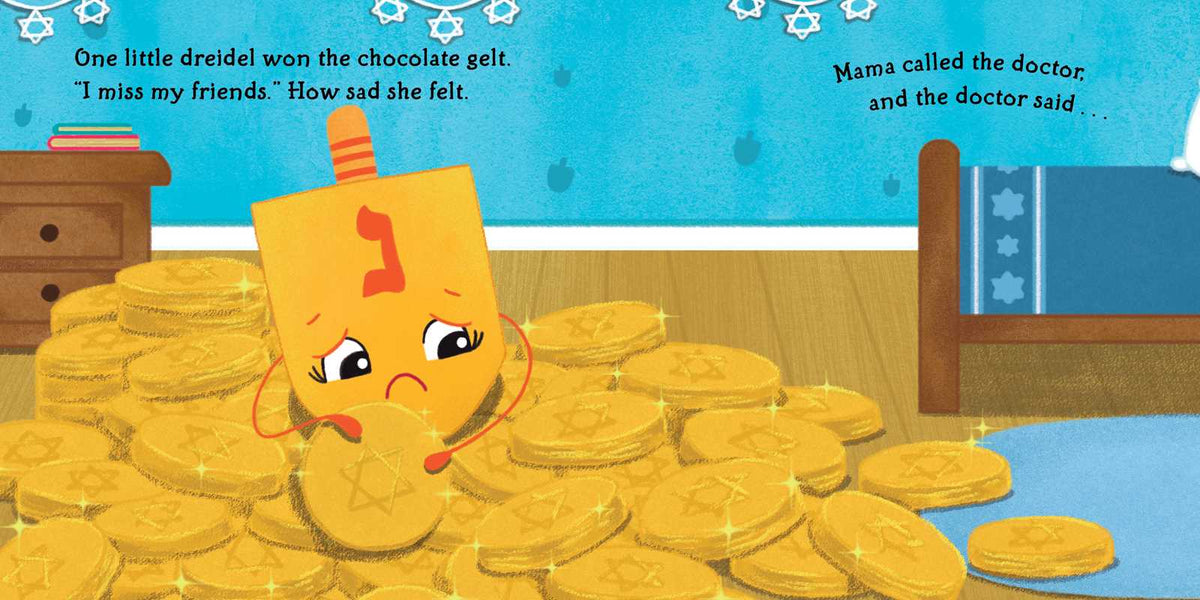 Simon & Schuster - Five Little Dreidels by Jeffrey Burton Simon & Schuster