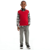 Boys Sweater Vest Set - Kindred & Crew