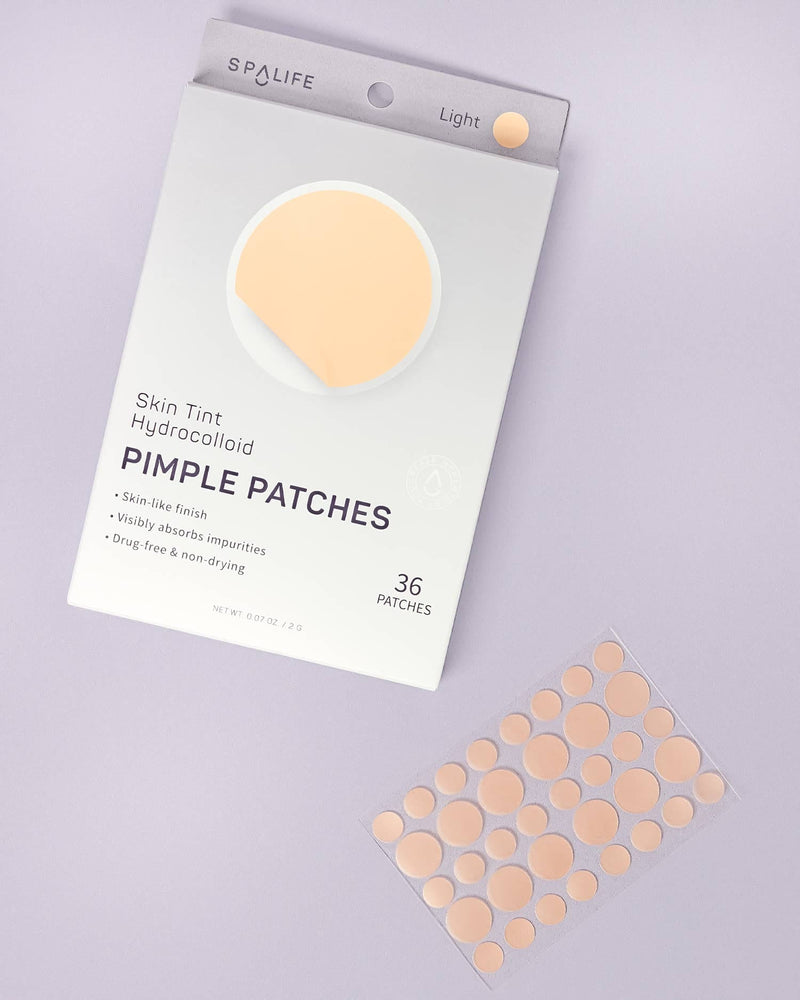 My Spa Life - Skin Tint Hydrocolloid Pimple Patches 36 Patches - LIGHT