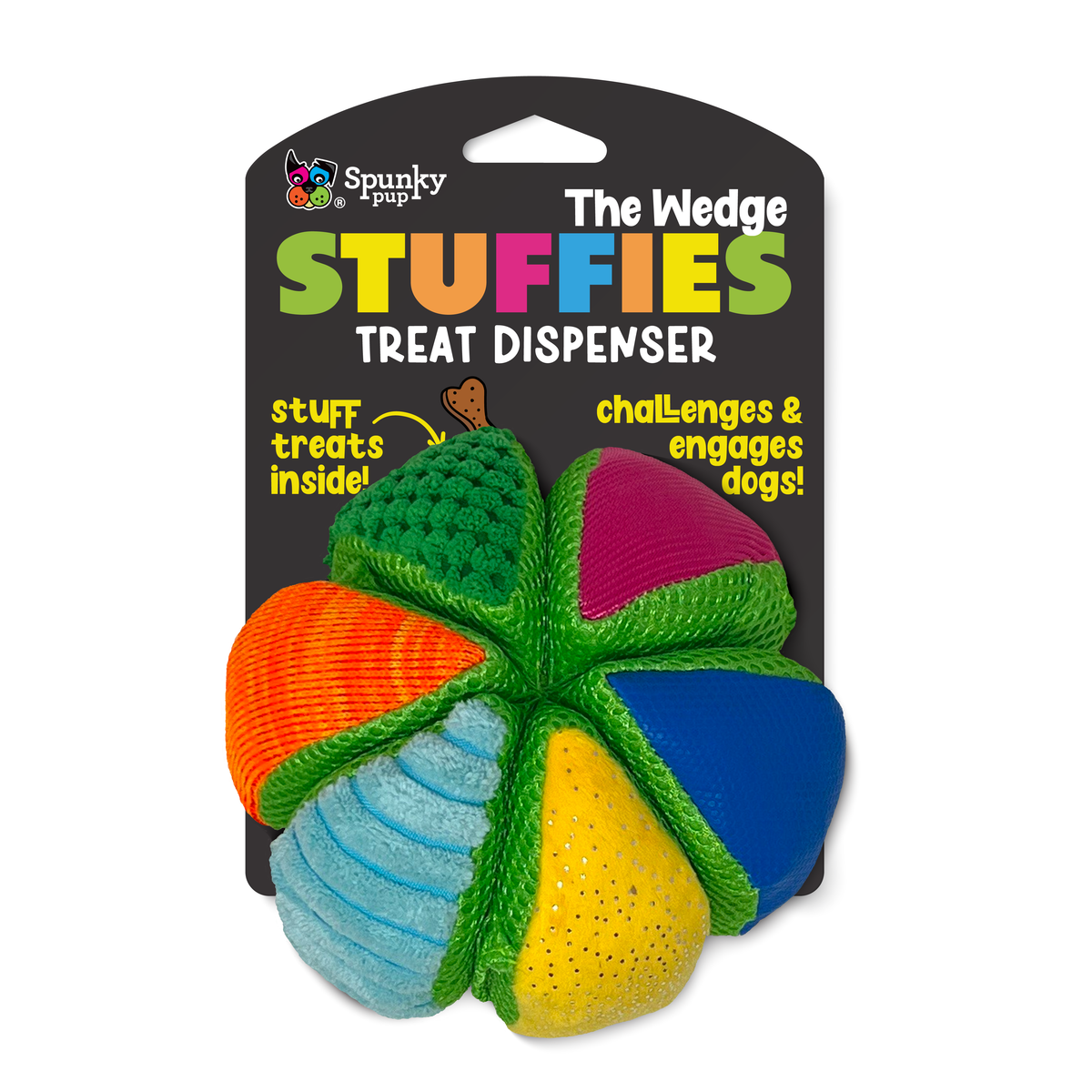 Spunky Pup - Stuffies - Treat Dispensing Plush Toy Spunky Pup