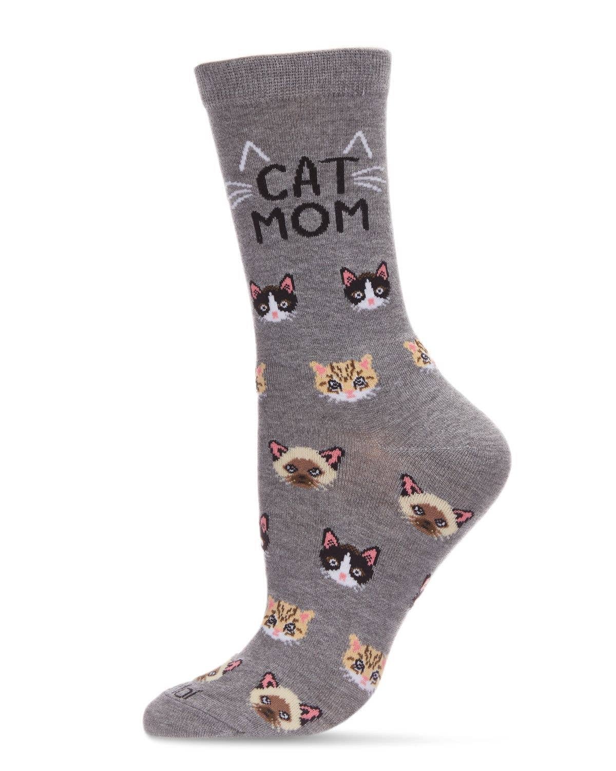 Infinity Classics International Inc. - Cat Mom Bamboo Crew Infinity Classics International Inc.