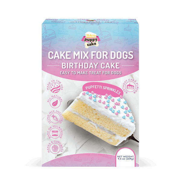 Puppy Cake Mixes with Icing Puppy Cake LLC
