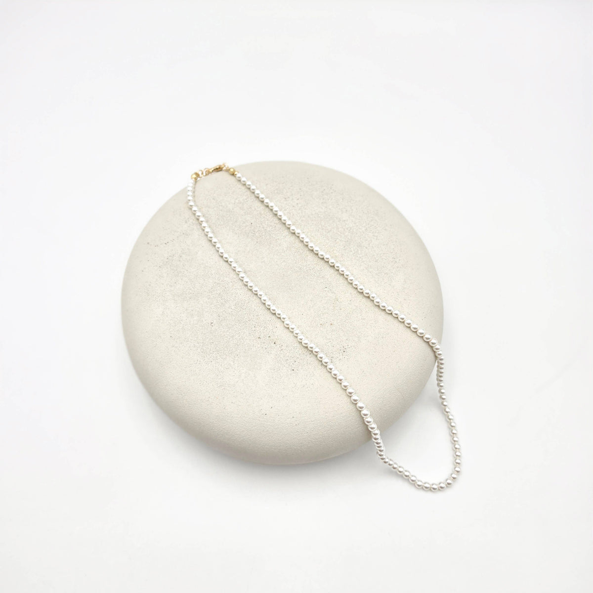 Classic Glass Pearl Strand Necklace, photo 4 of 4