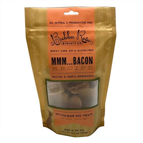 Dog Bacon Biscuit Bag Bubba Rose Biscuit Co.