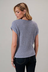 Short Sleeve Bottom Twist Top