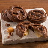 Harbor Sweets Chocolates - Milk Chocolate Caramel Fox Trot Gable Box 6 Pcs Harbor Sweets Chocolates