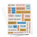 Onderkast Studio - Various Thanks Greeting Card Onderkast Studio